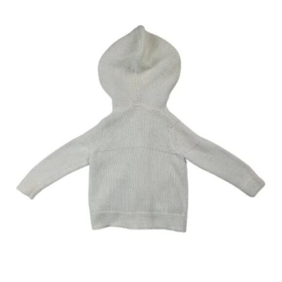 Gap Kids Knitted Bear Hoodie Sweater Jacket Size 3 - Picture 2 of 7